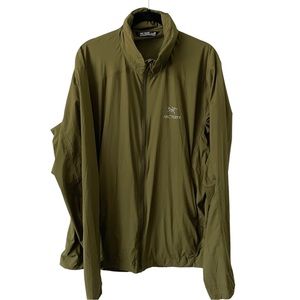 Arc’teryx Nodin Jacket Light Weight Shell Green Large